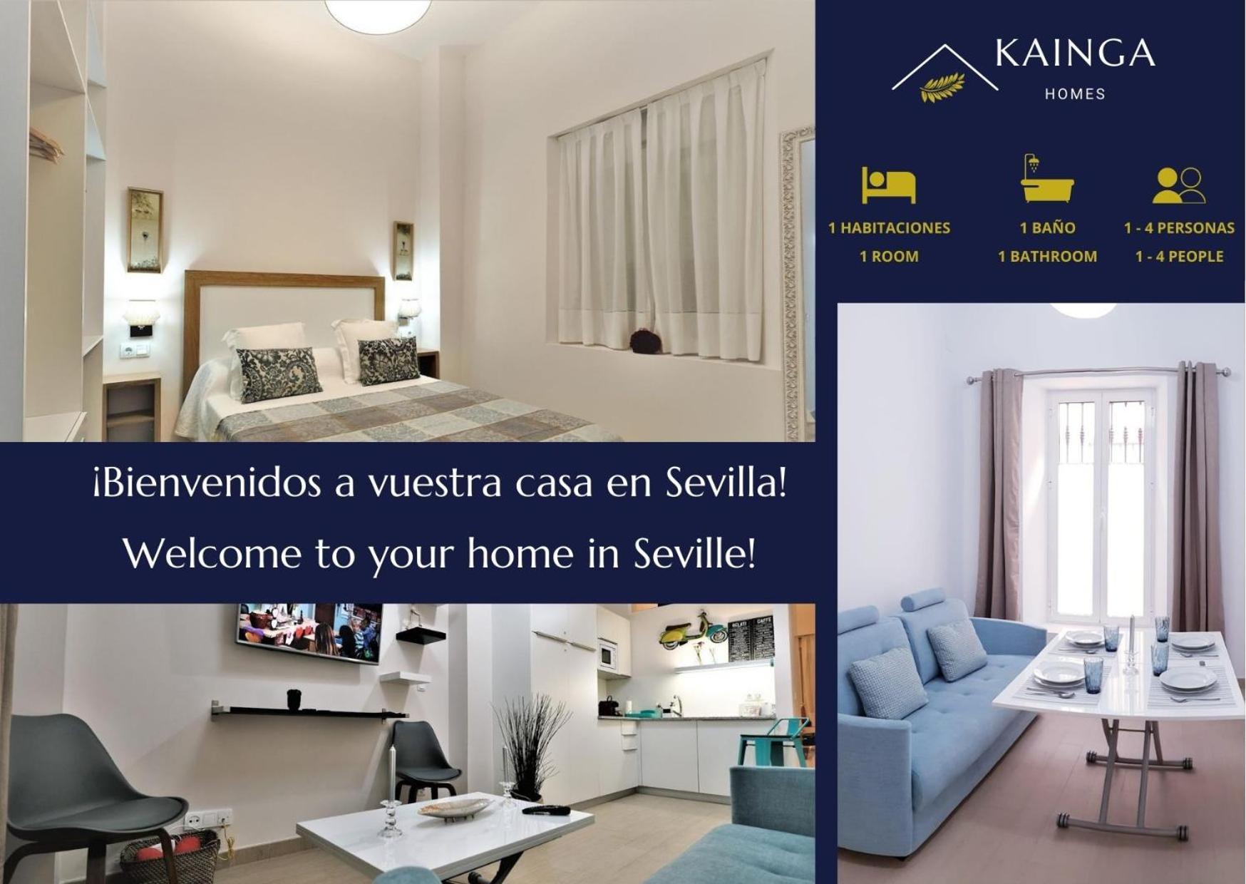Apartamento San Bernardo - Kainga Homes Sevilla Exteriör bild